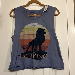 Disney Lion King Juniors Tank Top. Size XL. NWT!